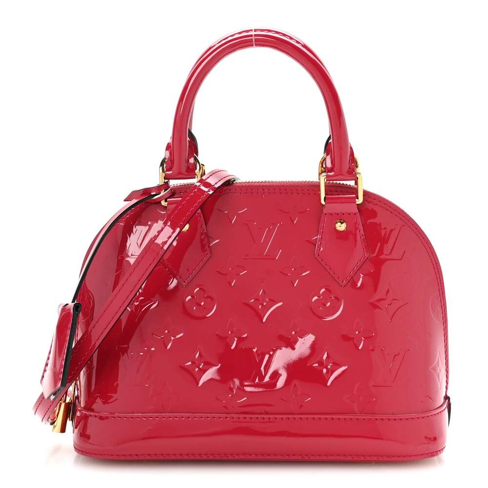 Louis Vuitton Vernis Alma Bb Magenta #261042L14B
